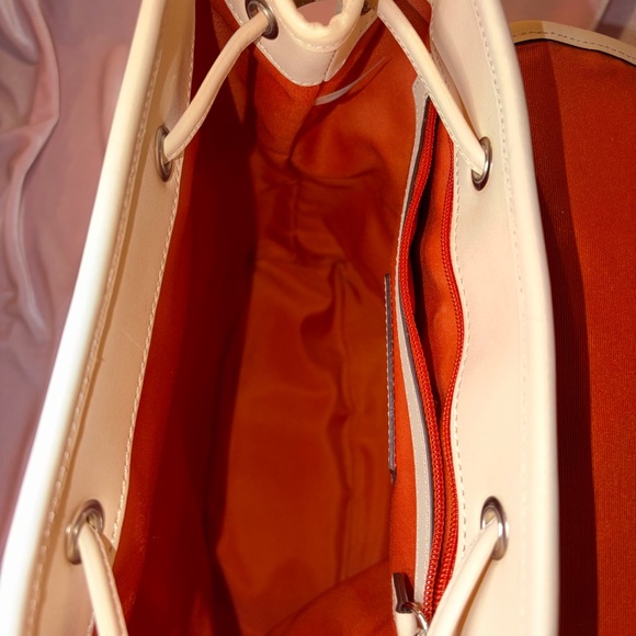 Authentic Vintage Coach Classic Signature Monogram Buckle Backpack – Khaki/Tan - Picture 6 of 8